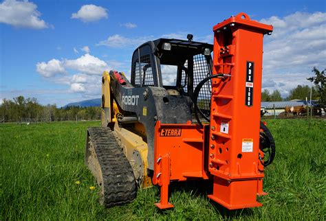 skid steer post driver for sale australia|skid steer mounted post drivers.